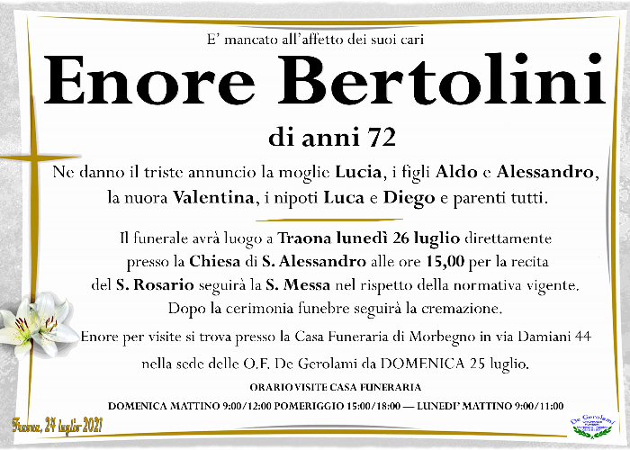 Bertolini Enore: Immagine Elenchi