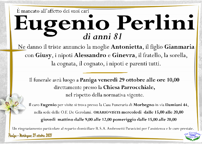 Perlini Eugenio: Immagine Elenchi