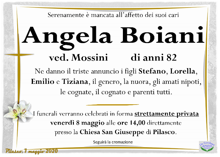 Boiani Angela: Immagine Elenchi