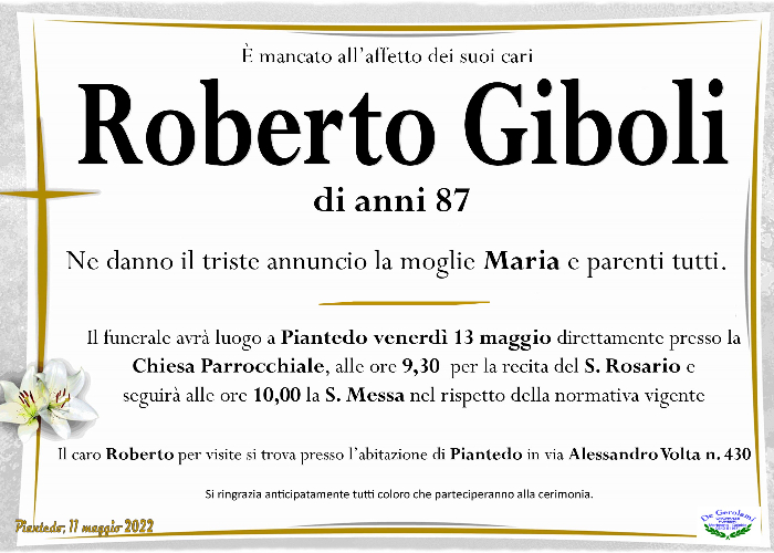 Roberto Giboli: Immagine Elenchi