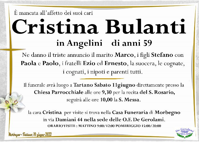 Bulanti Cristina: Immagine Elenchi