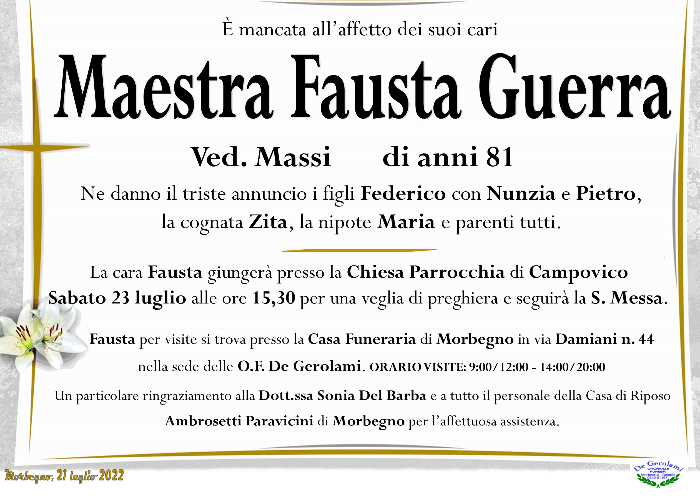 Guerra Fausta: Immagine Elenchi