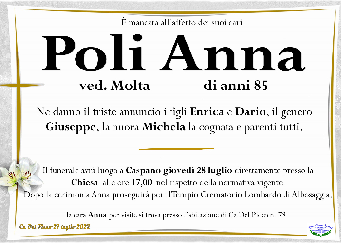 Poli Anna: Immagine Elenchi