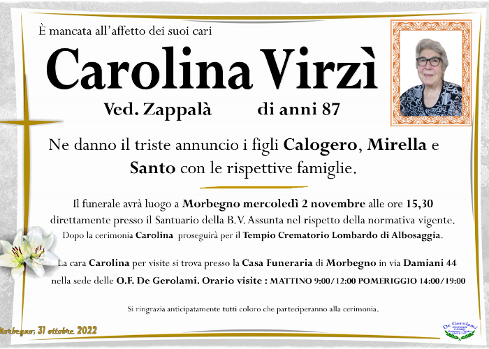 Carolina Virzì: Immagine Elenchi