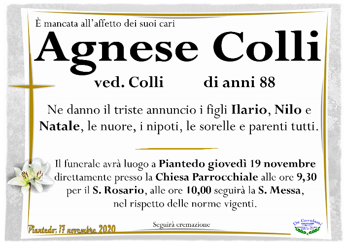 Colli Agnese: Immagine Elenchi