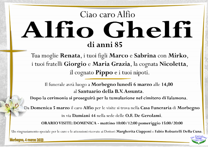 Ghelfi Alfio: Immagine Elenchi