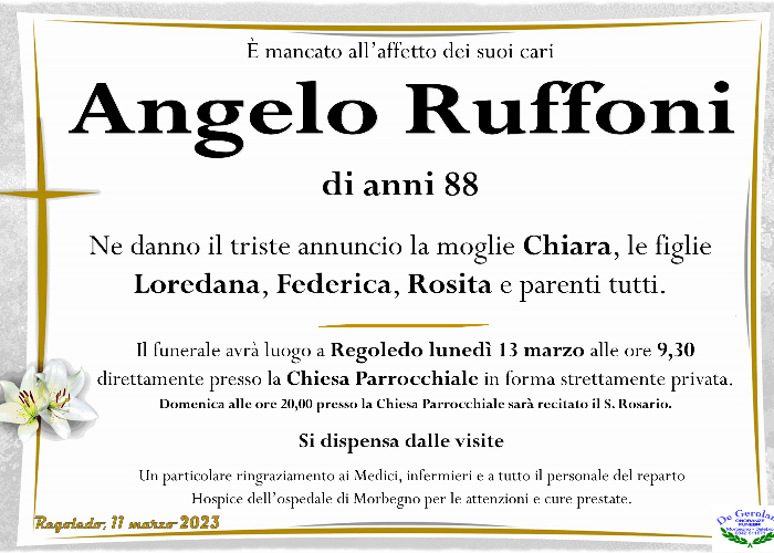 Ruffoni Angelo: Immagine Elenchi