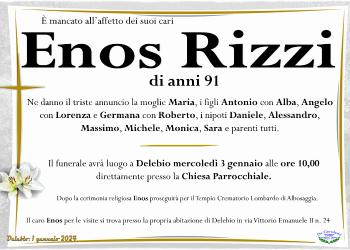 Rizzi Enos: Immagine Elenchi