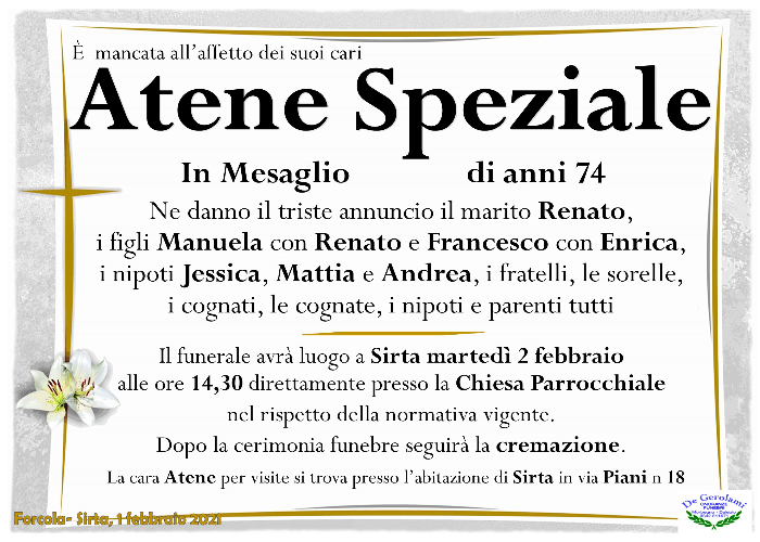 Speziale Atene: Immagine Elenchi