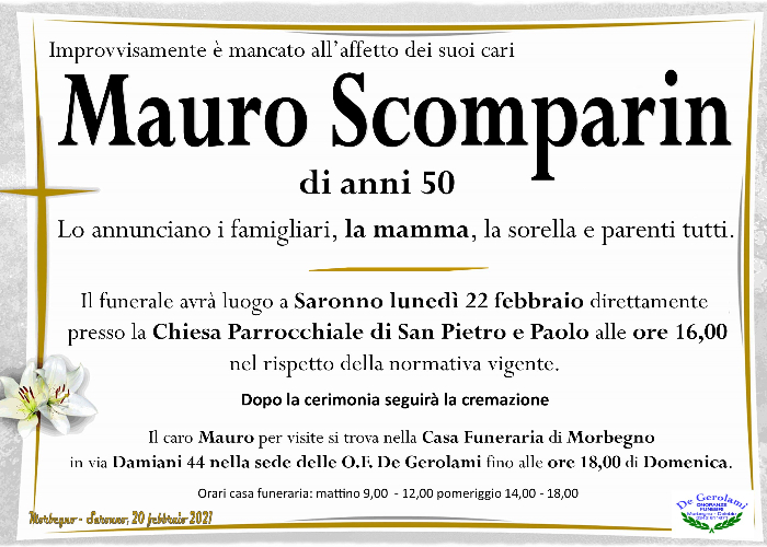 Scomparin Mauro: Immagine Elenchi