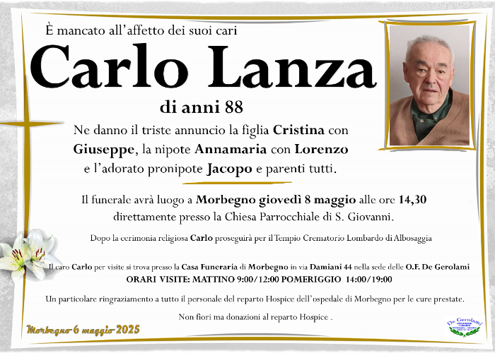 Lanza Carlo: Immagine Elenchi