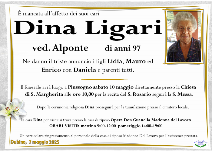 Dina Ligari: Immagine Elenchi