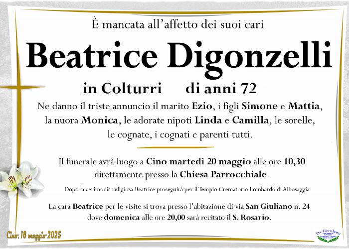 Digonzelli Beatrice: Immagine Elenchi