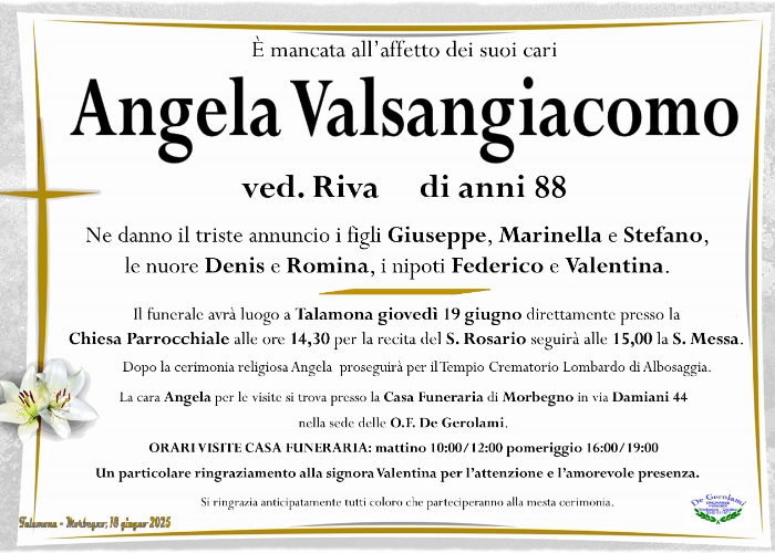 Valsangiacomo Angela: Immagine Elenchi