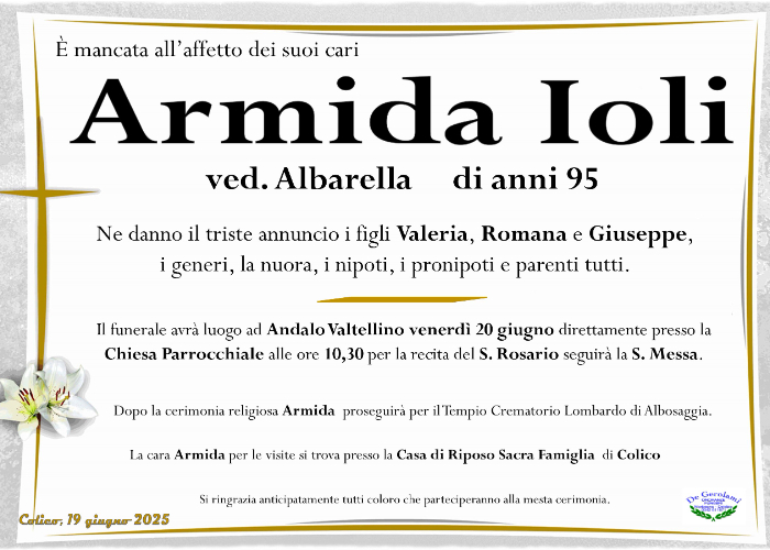 Ioli Armida: Immagine Elenchi