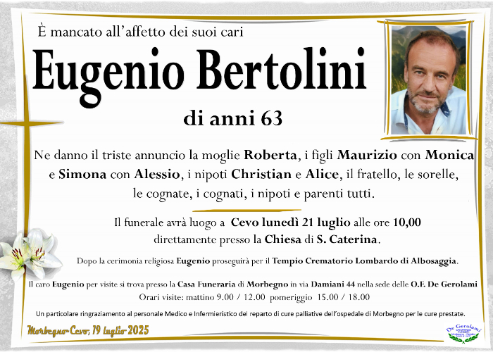 Eugenio Bertolini: Immagine Elenchi