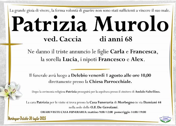 Patrizia Murolo: Immagine Elenchi