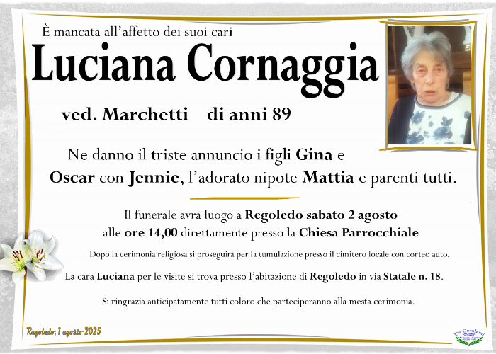 Cornaggia Luciana: Immagine Elenchi