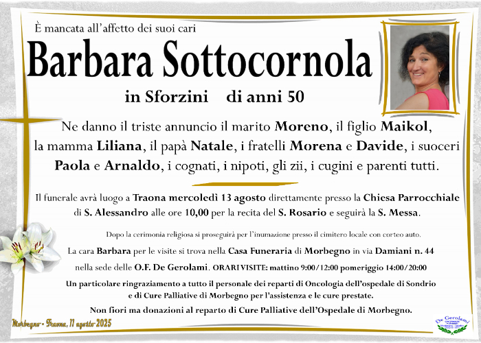Sottocornola Barbara: Immagine Elenchi