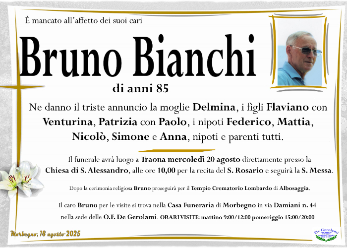 Bianchi Bruno: Immagine Elenchi