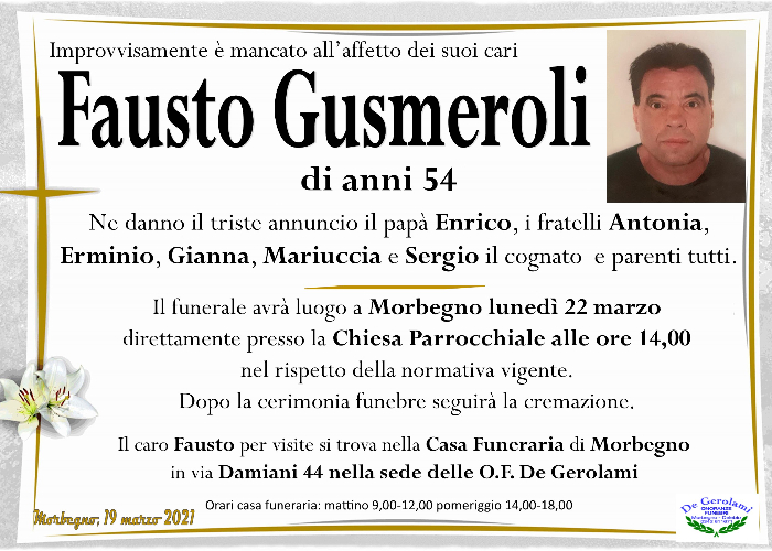 Gusmeroli Fausto: Immagine Elenchi