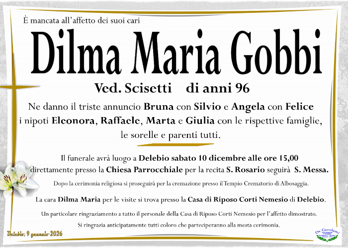 Dilma Maria Gobbi: Immagine Elenchi