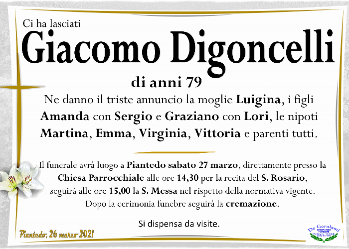 Digoncelli Giacomo: Immagine Elenchi