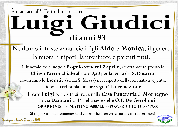 Giudici Luigi: Immagine Elenchi