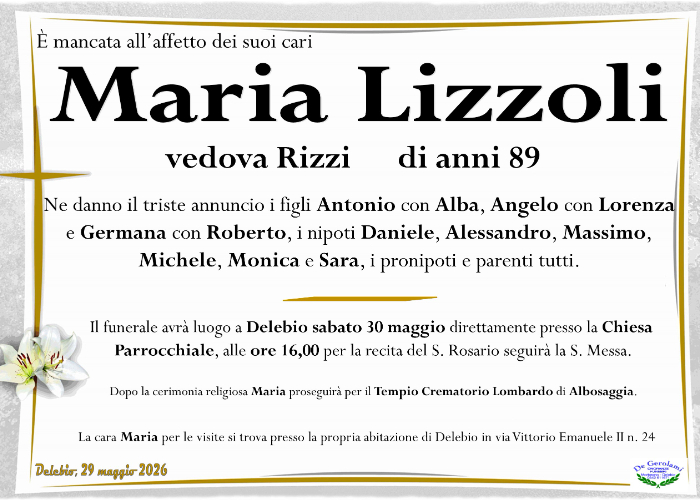 Maria Lizzoli: Immagine Elenchi