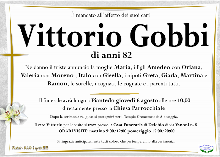 Gobbi Vittorio: Immagine Elenchi