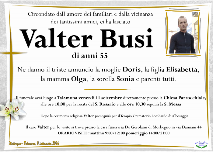 Busi Valter: Immagine Elenchi