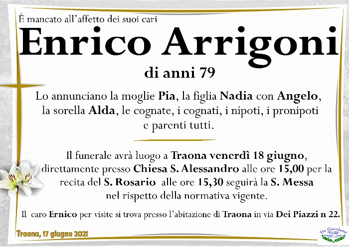 Arrigoni Enrico: Immagine Elenchi