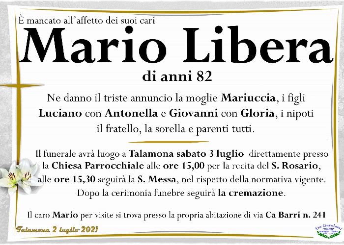 Mario Libera: Immagine Elenchi