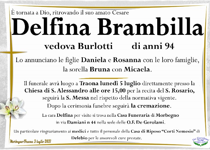 Delfina Brambilla: Immagine Elenchi