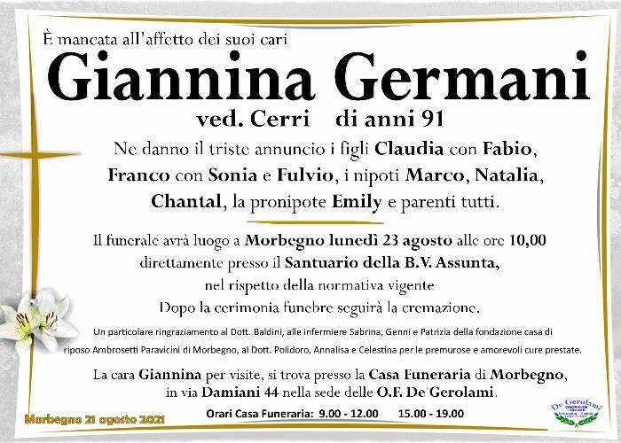 Germani Giannina: Immagine Elenchi