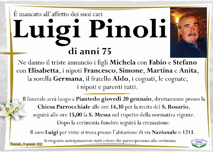 Luigi Pinoli: Immagine Elenchi
