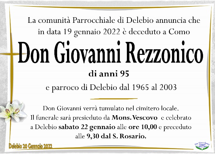 Don Giovanni Rezzonico: Immagine Elenchi