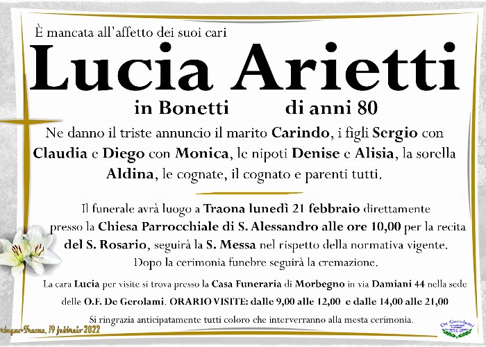 Arietti Lucia: Immagine Elenchi