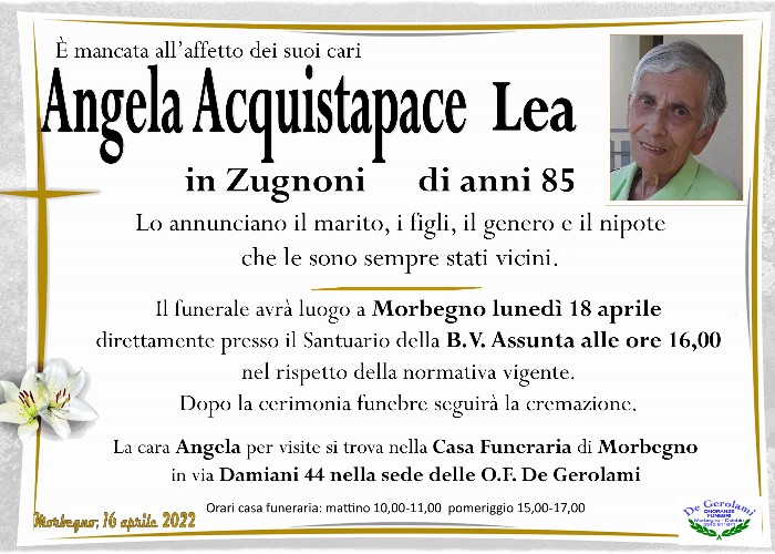 Acquistapace Lea: Immagine Elenchi