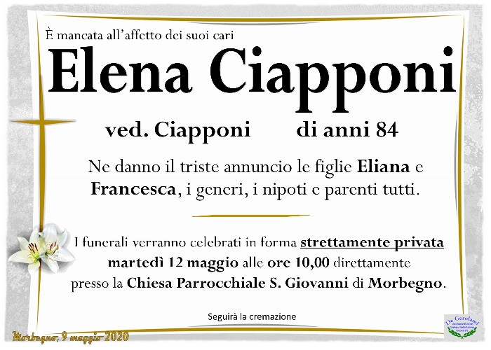 Ciapponi Elena: Immagine Elenchi