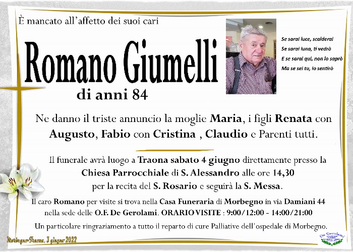 Romano Giumelli: Immagine Elenchi