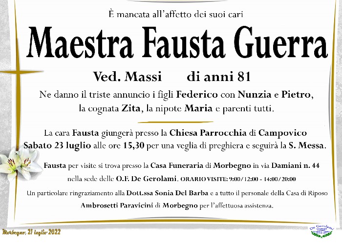 Guerra Fausta: Immagine Elenchi