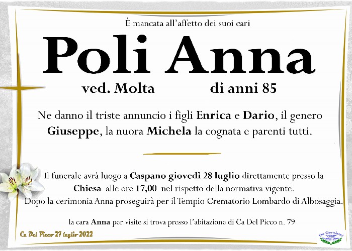 Poli Anna: Immagine Elenchi