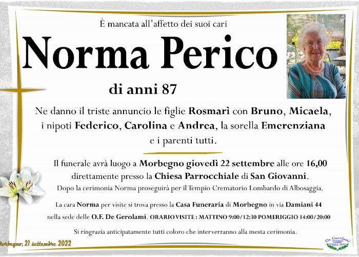 Perico Norma: Immagine Elenchi