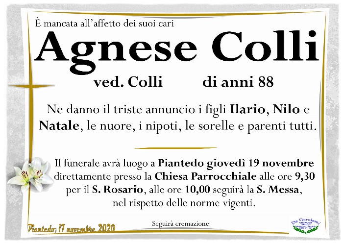 Colli Agnese: Immagine Elenchi