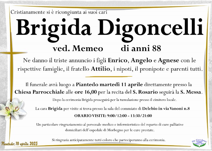 Digoncelli Brigida: Immagine Elenchi