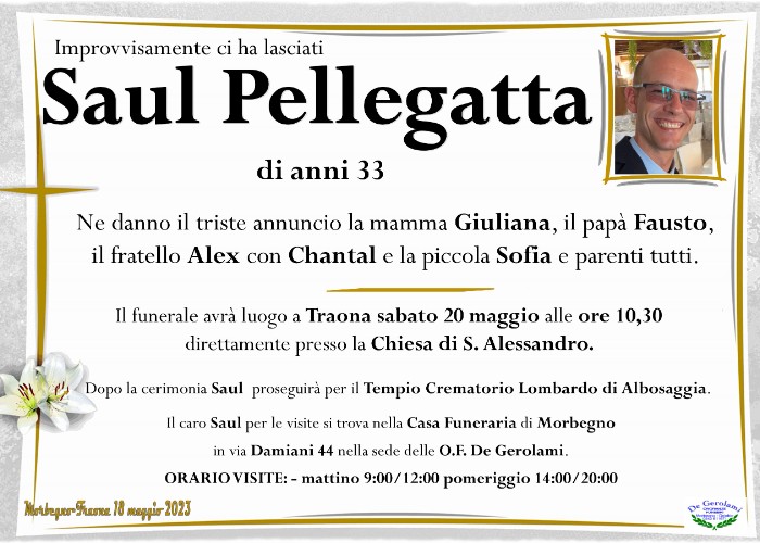 Pellegatta Saul: Immagine Elenchi