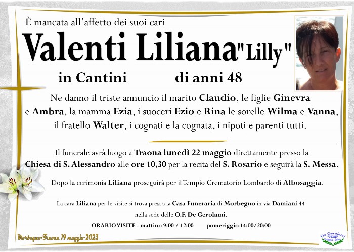 Liliana Valenti: Immagine Elenchi