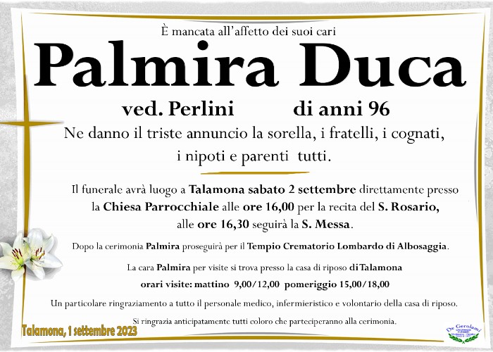 Duca Palmira: Immagine Elenchi