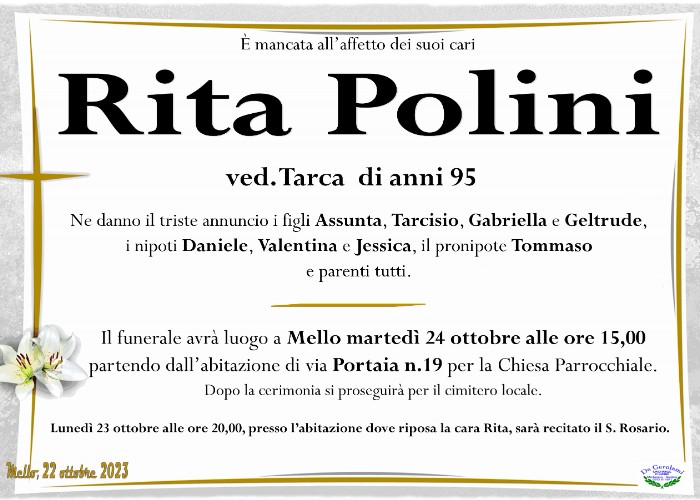 Polini Rita: Immagine Elenchi